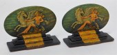 AMERICAN ART DECO COLD PAINTED