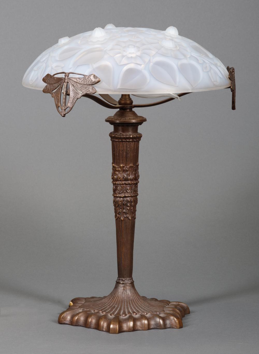 AMERICAN ART DECO PATINATED