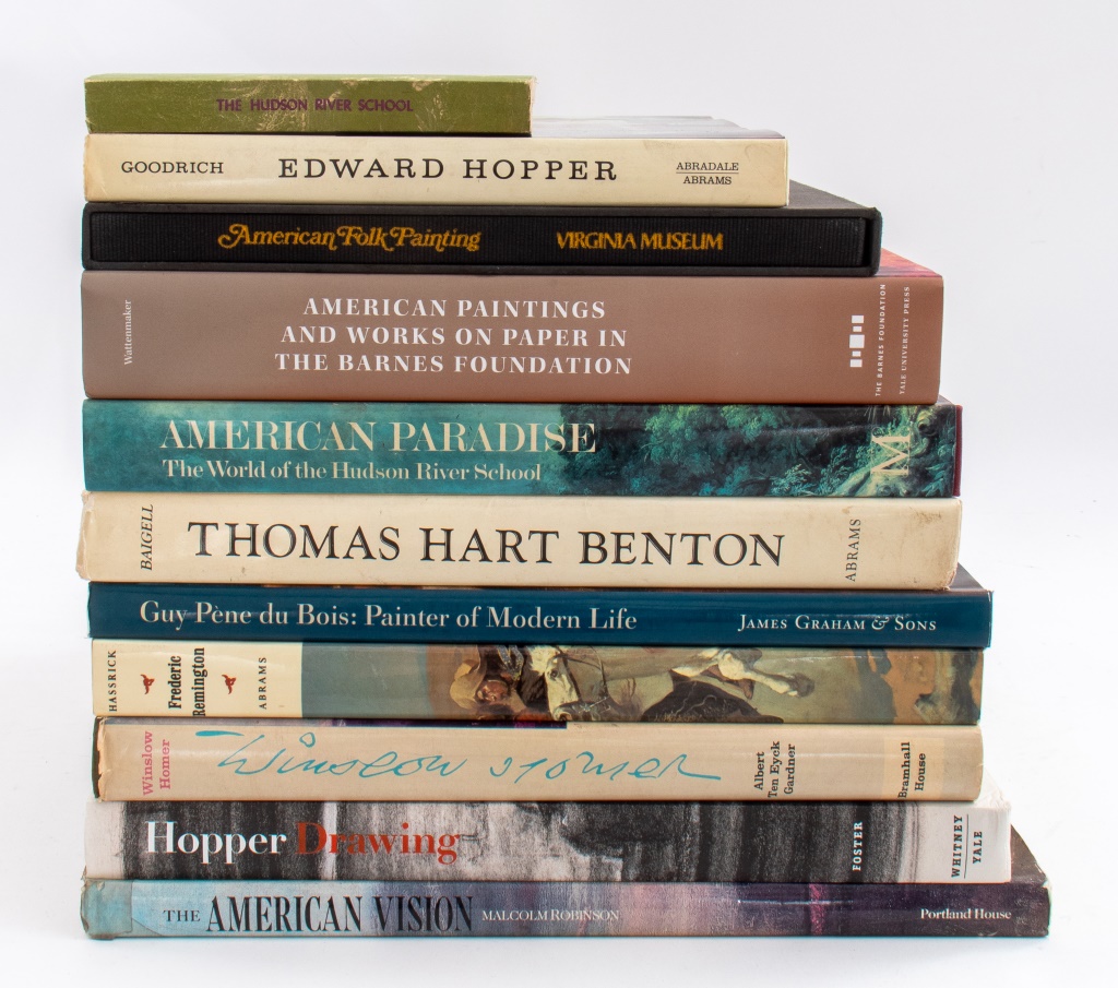 AMERICAN ART HISTORY BOOKS, 11