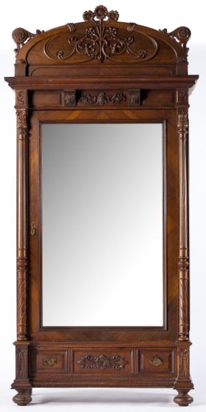 American Art Nouveau Armoirelate