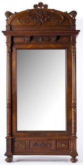 American Art Nouveau Armoirela
