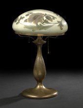 American Art Nouveau Table Lam