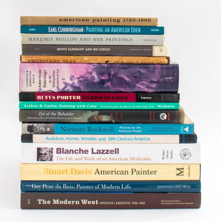 AMERICAN ART & PAINTING BOOKS, 15