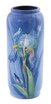 American art pottery vase attr