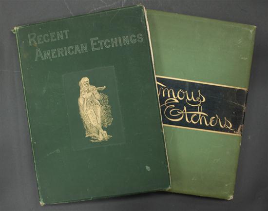 [American Artists] Two titles 1) F.