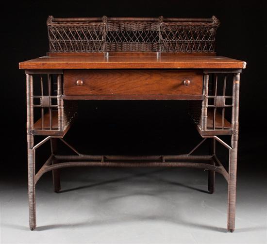 American Arts and Crafts oak and