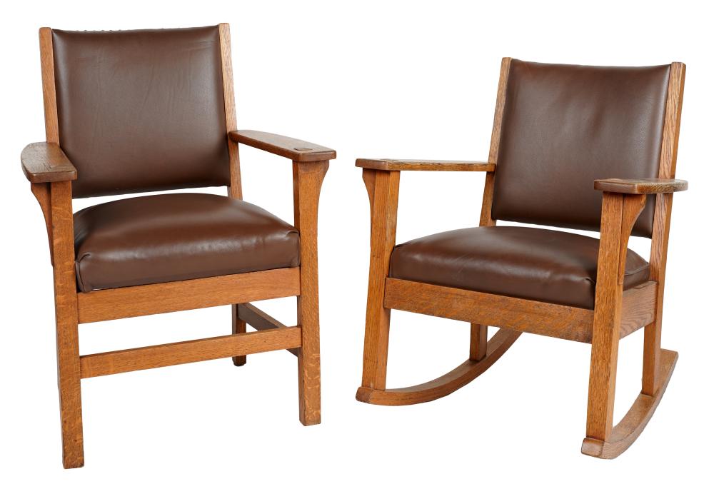 AMERICAN ARTS & CRAFTS OAK