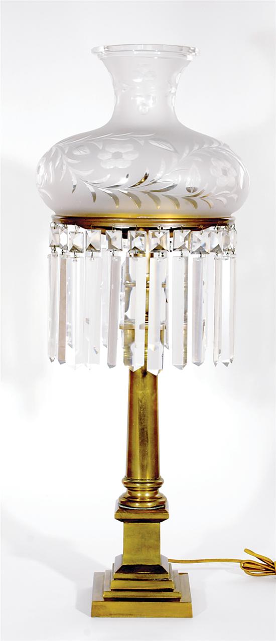 American astral lamp late 19th