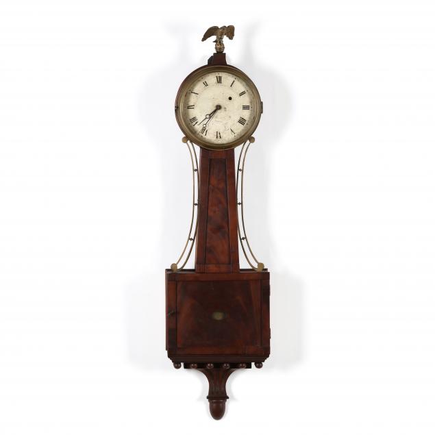 AMERICAN BANJO CLOCK BY ISAAC