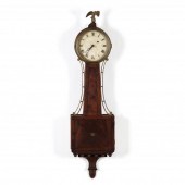 AMERICAN BANJO CLOCK BY ISAAC