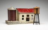 AMERICAN BARN MODEL AND RAILRO