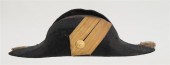 AMERICAN BLACK FELT NAVAL HAT