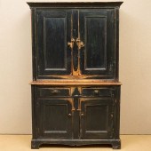 AMERICAN BLACK PAINTED STEPBAC