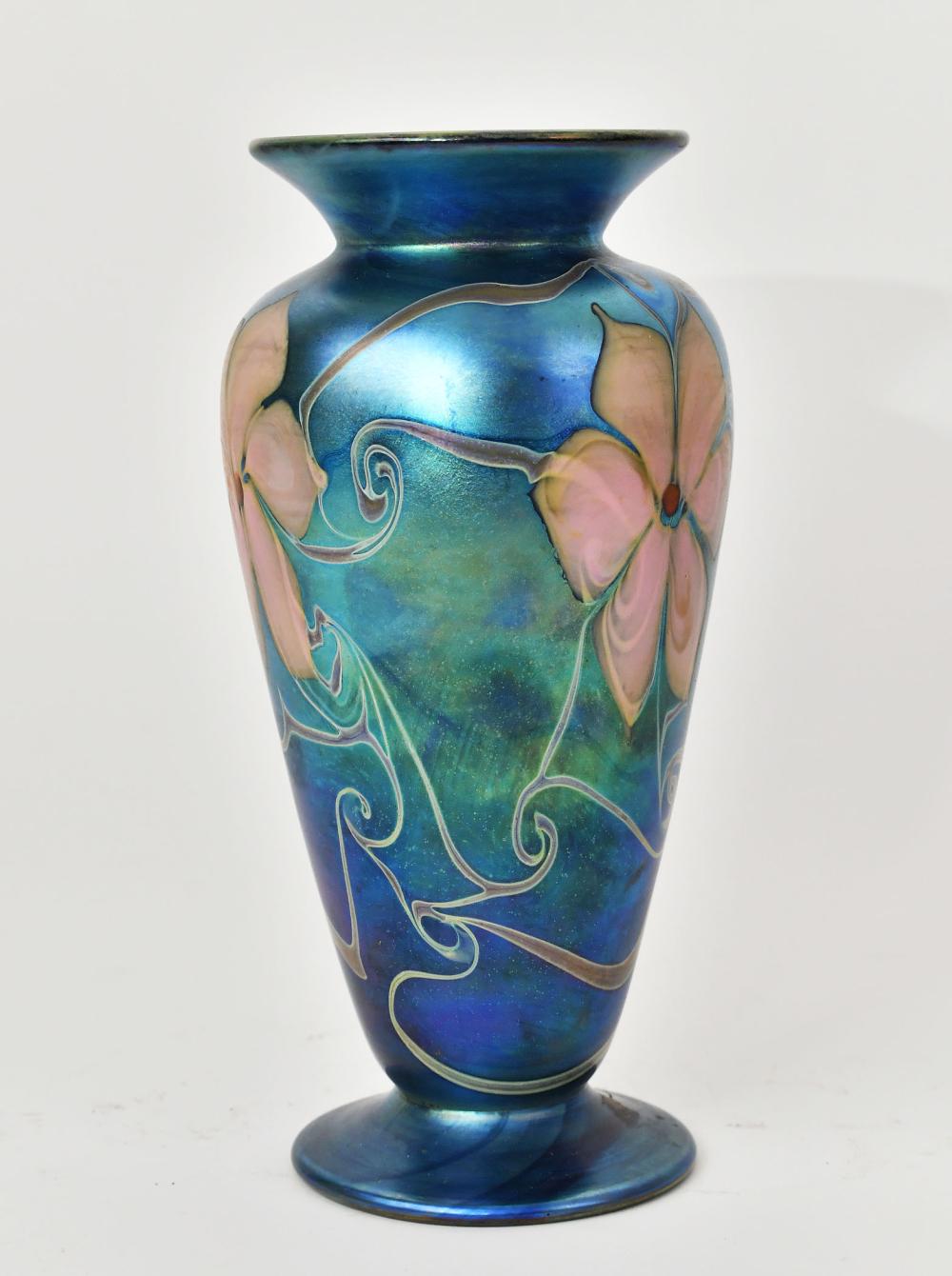 AMERICAN BLUE IRIDESCENT ART