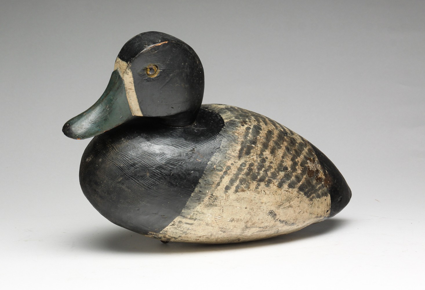 AMERICAN BLUEBILL DECOY. Used on