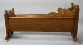 AMERICAN BONE AND ROPE CRADLE,
