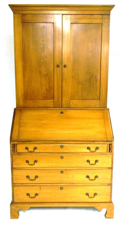 American bookcase desk  late