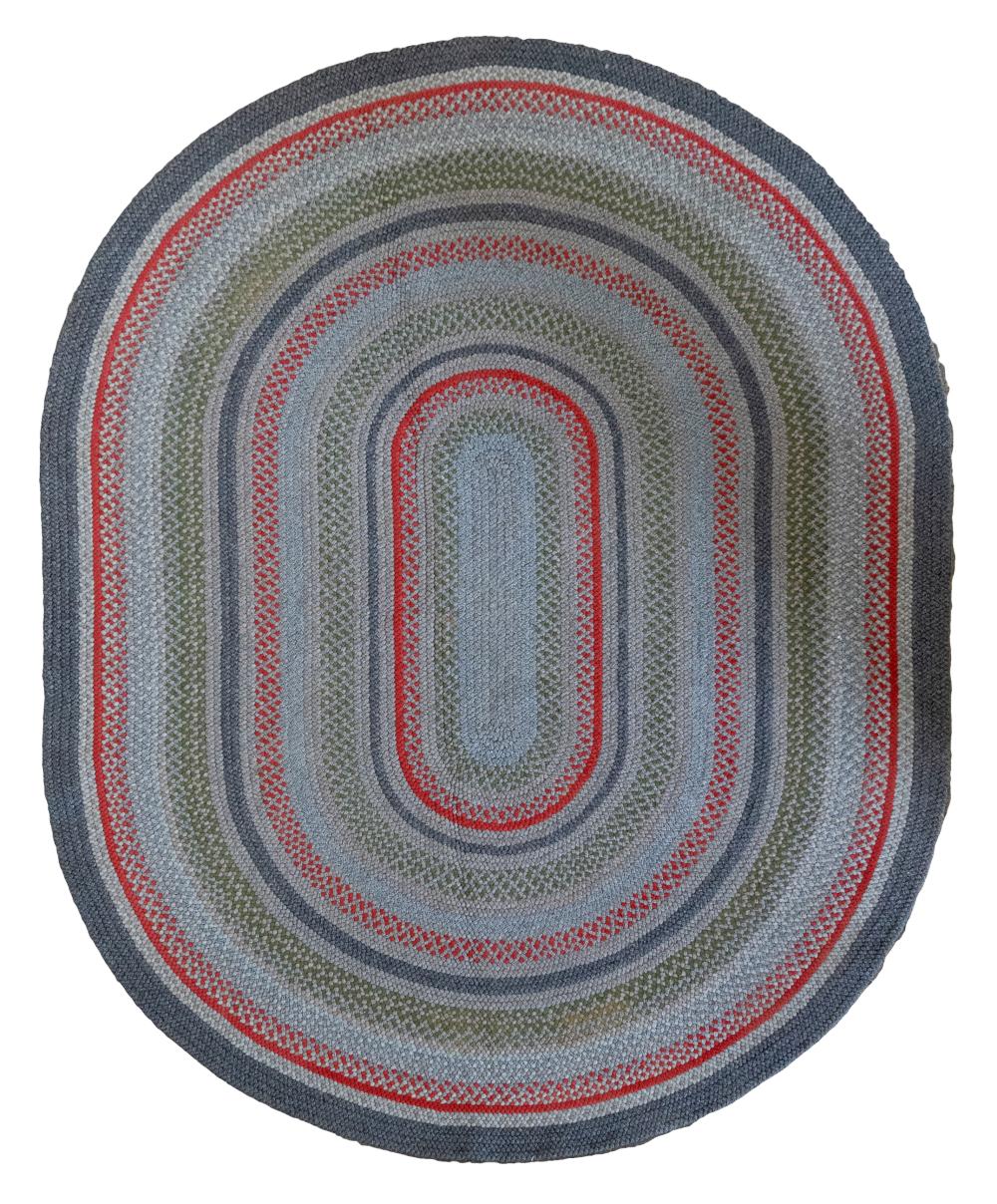 AMERICAN BRAIDED RAG RUGProvenance: