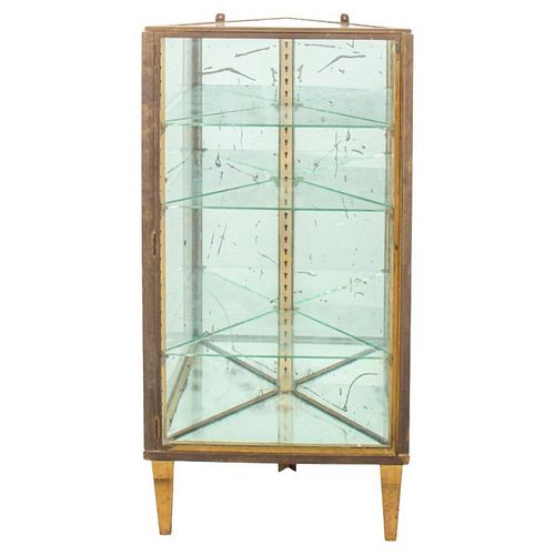 AMERICAN BRASS AND GLASS MIRRORED