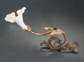 AMERICAN BRASS AND OPALINE GLA
