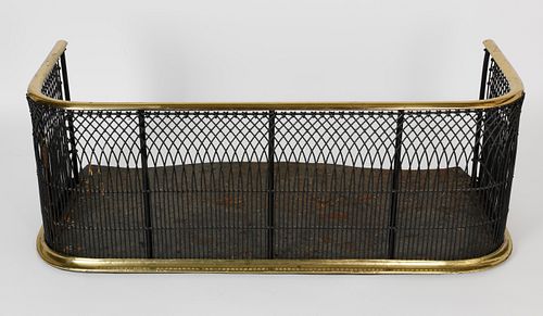 AMERICAN BRASS AND WIRE FIREPLACE