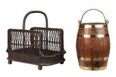 AMERICAN BRASS BOUND BARREL AN