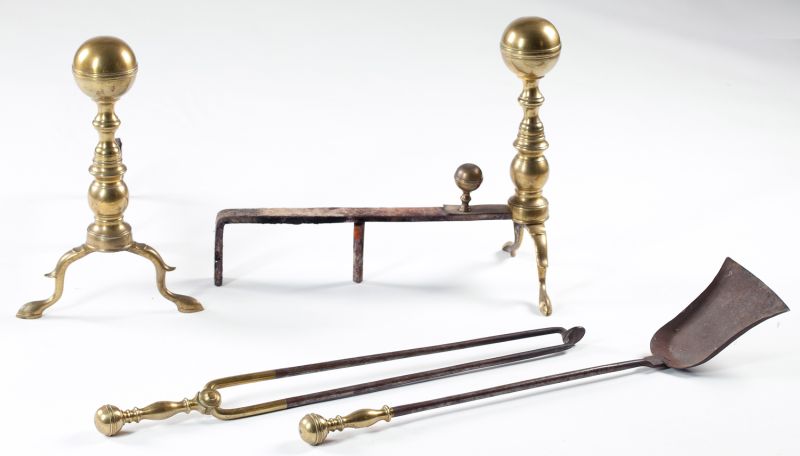 American Brass Fireplace Setearly