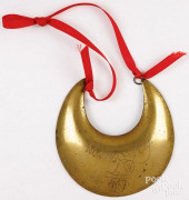 AMERICAN BRASS MILITARY GORGET
