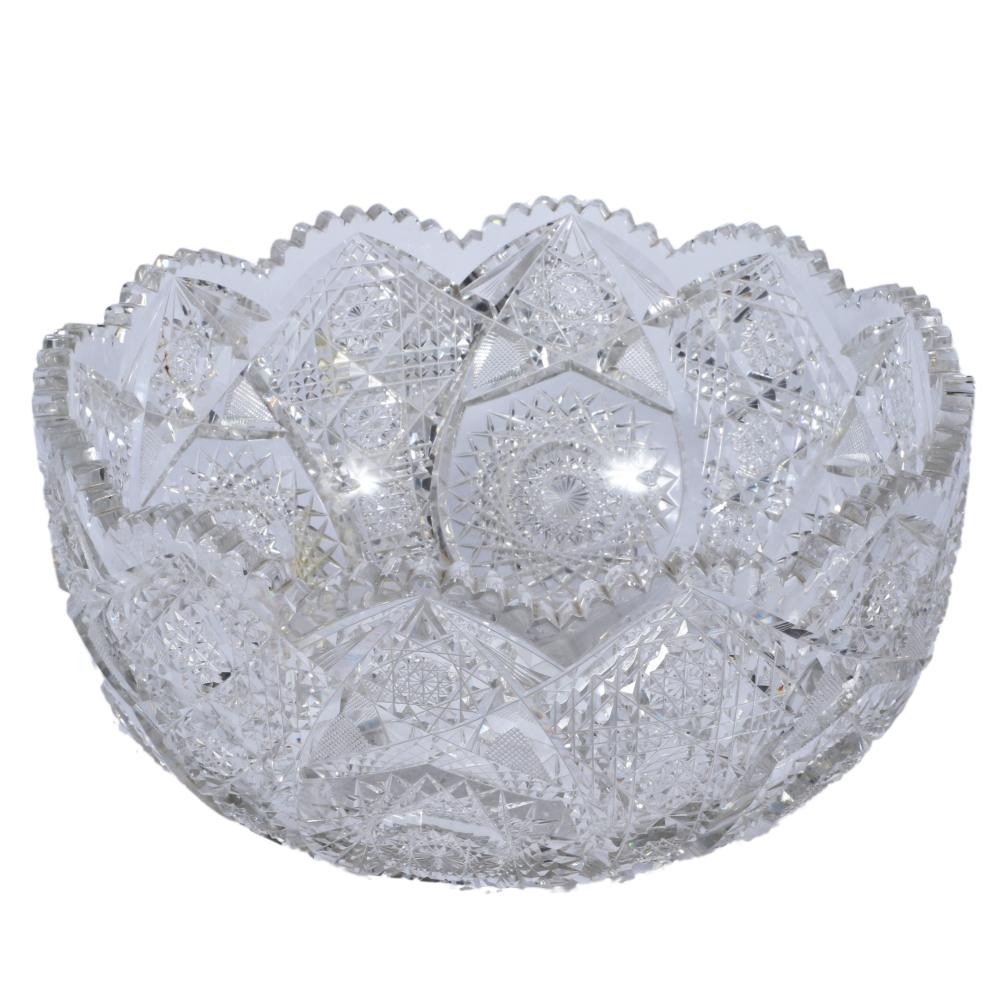 AMERICAN BRILLIANT CUT CRYSTAL