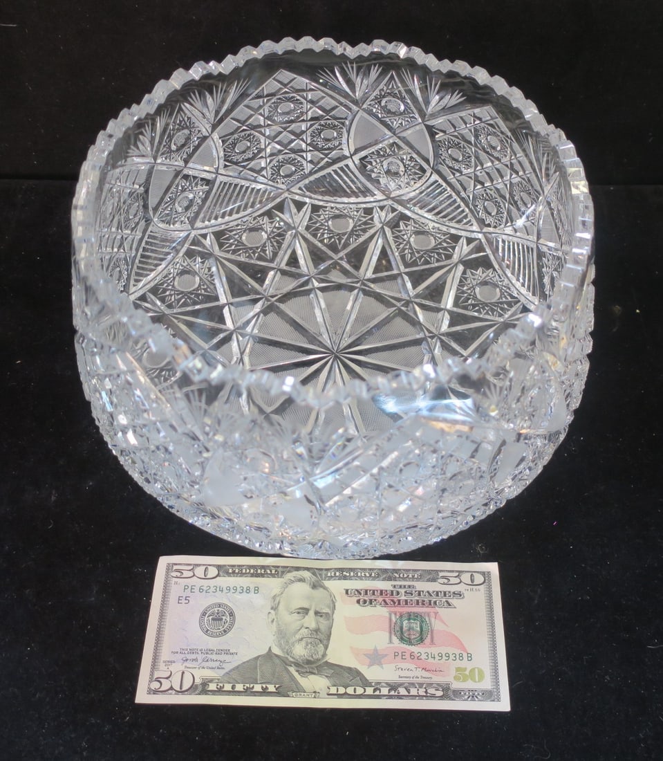 AMERICAN BRILLIANT CUT CRYSTAL