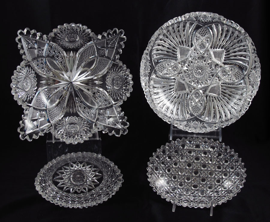 AMERICAN BRILLIANT CUT GLASS: 4