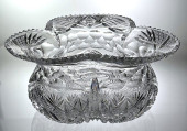 AMERICAN BRILLIANT CUT GLASS B