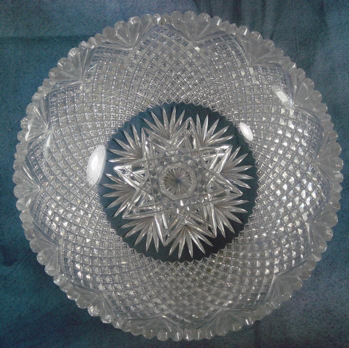 American brilliant cut glass