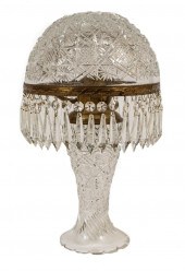 AMERICAN BRILLIANT CUT GLASS L