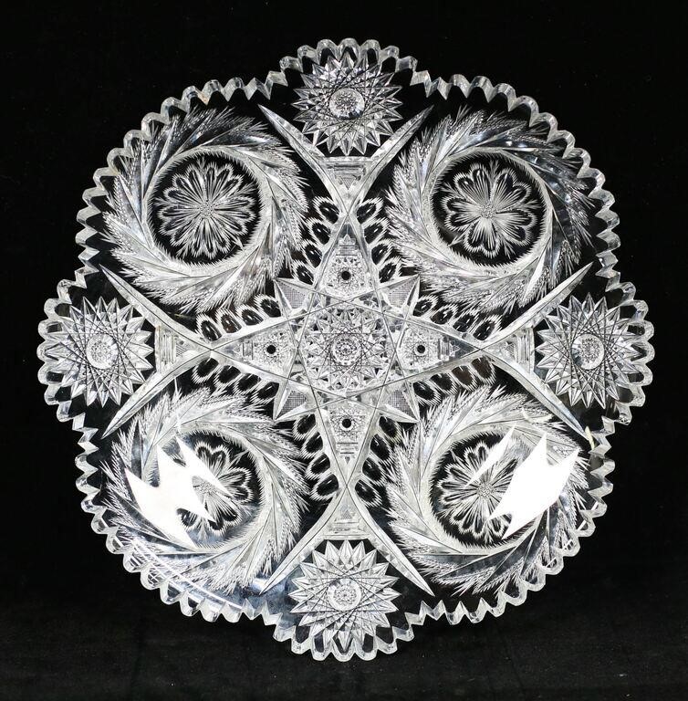 AMERICAN BRILLIANT CUT GLASS