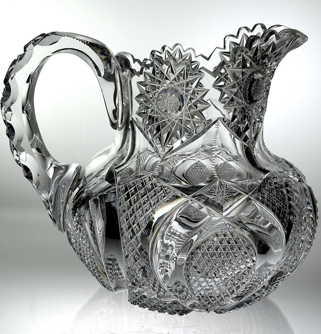 AMERICAN BRILLIANT CUT GLASS RARE