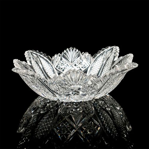 AMERICAN BRILLIANT CUT GLASS SQUARE