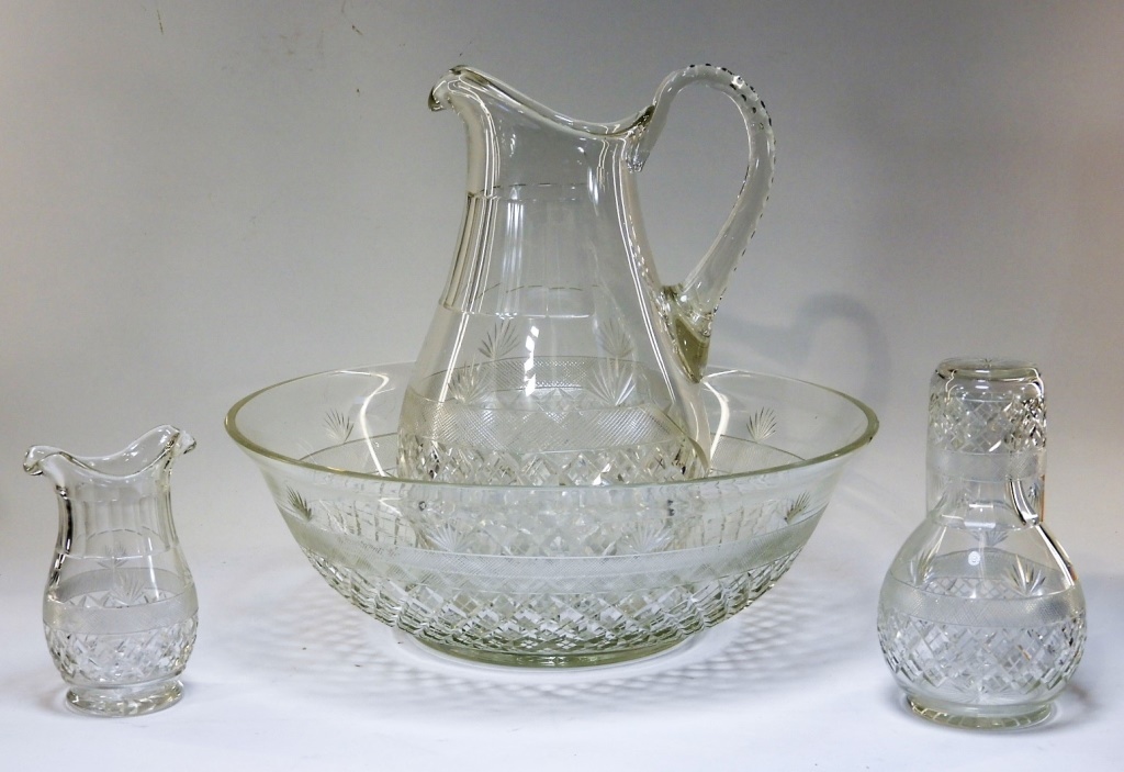 AMERICAN BRILLIANT GLASS BOWL