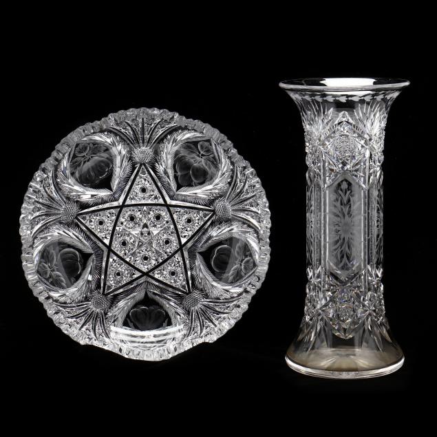 AMERICAN BRILLIANT PERIOD CUT GLASS