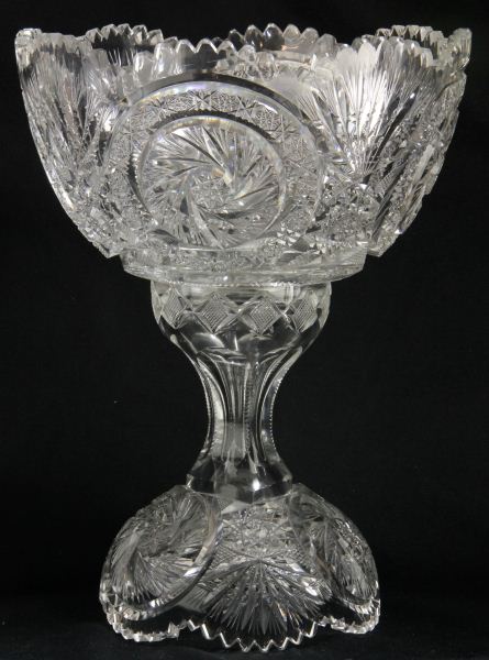 American Brilliant Punch Bowl