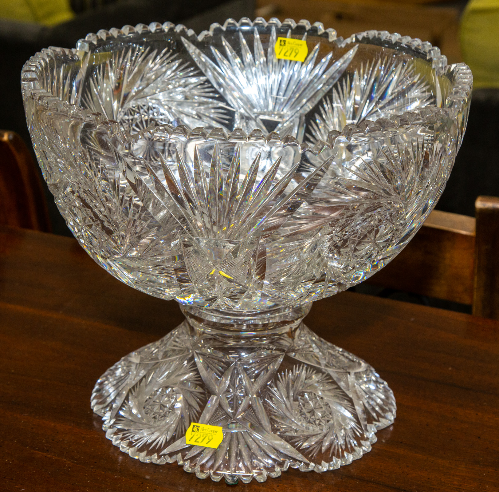 AMERICAN BRILLIANT STAR CUT GLASS