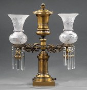 AMERICAN BRONZE TWO-LIGHT ARGA