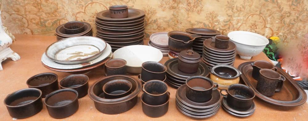 AMERICAN BROWN GLAZE POTTERY