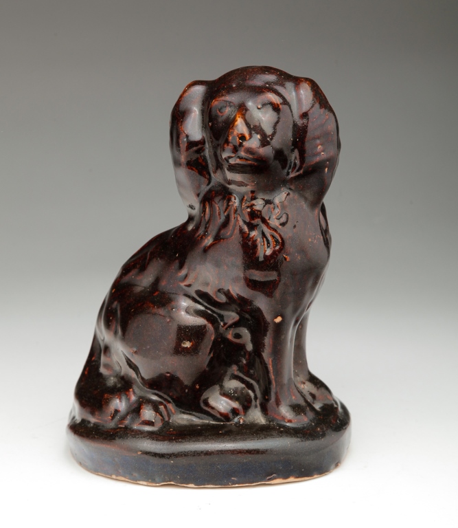 AMERICAN BUFF CLAY SPANIEL. Circa