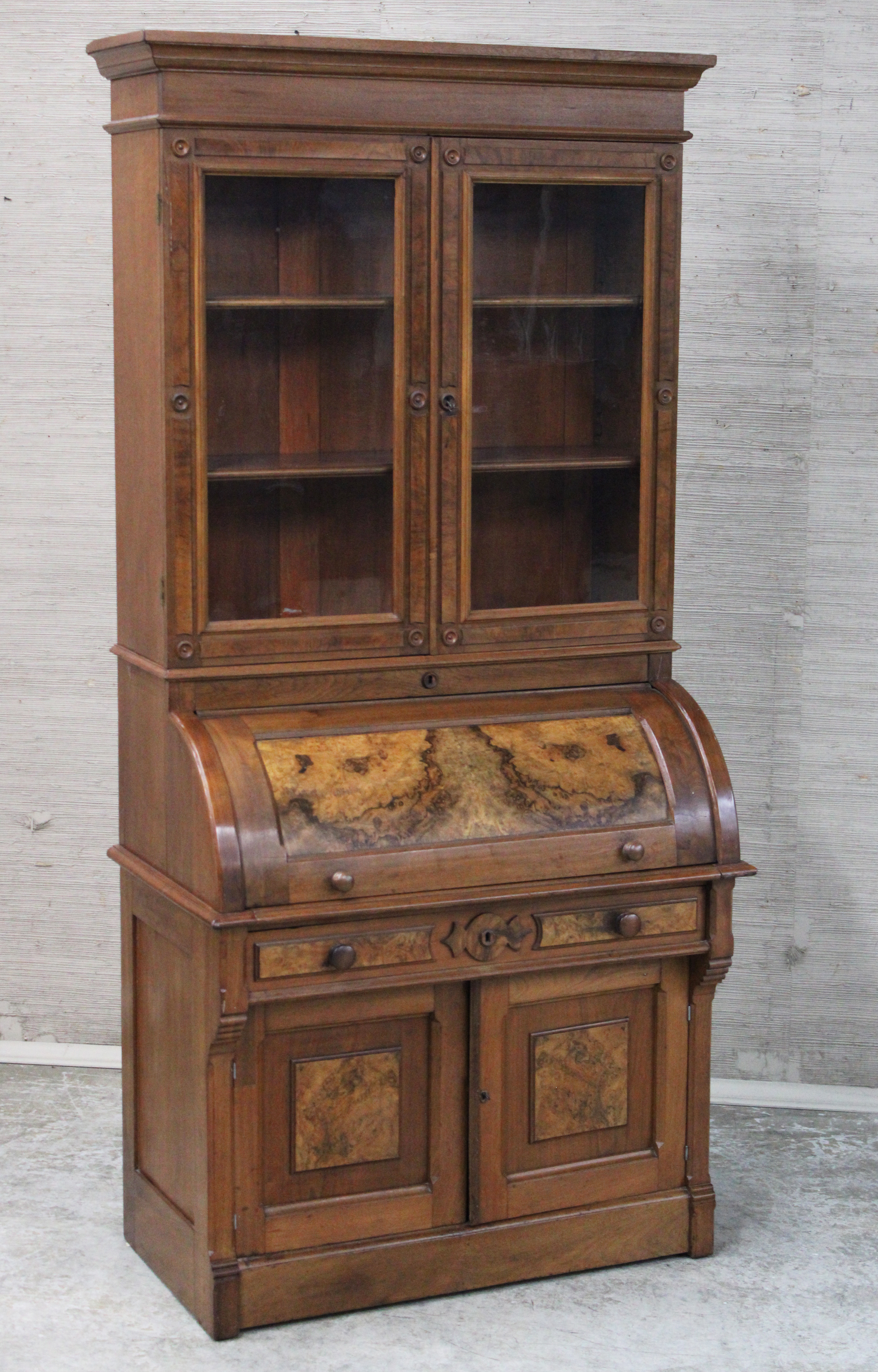 AMERICAN BURL WALNUT BARREL FRONT