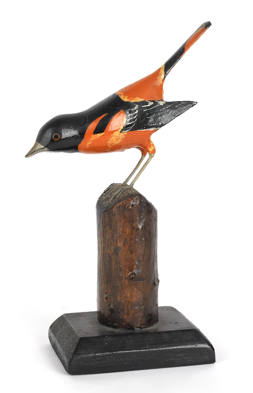 American carved and painted