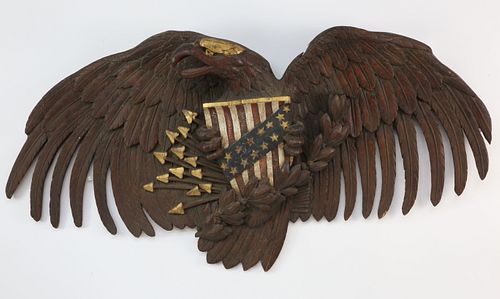 AMERICAN CARVED AND POLYCHROMED