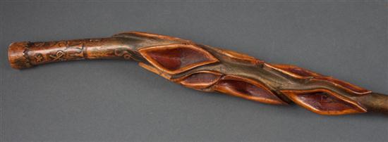 American carved and polychromed