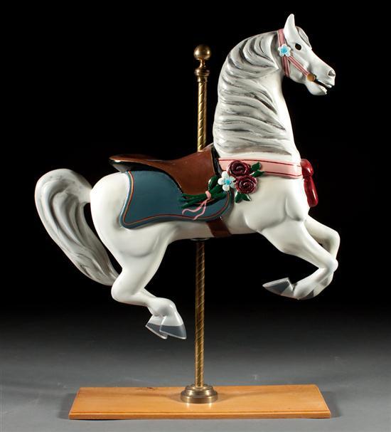 American carved and polychromed