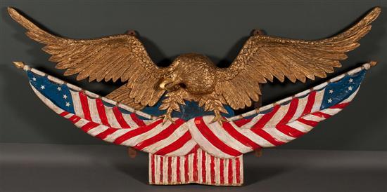 American carved and polychromed